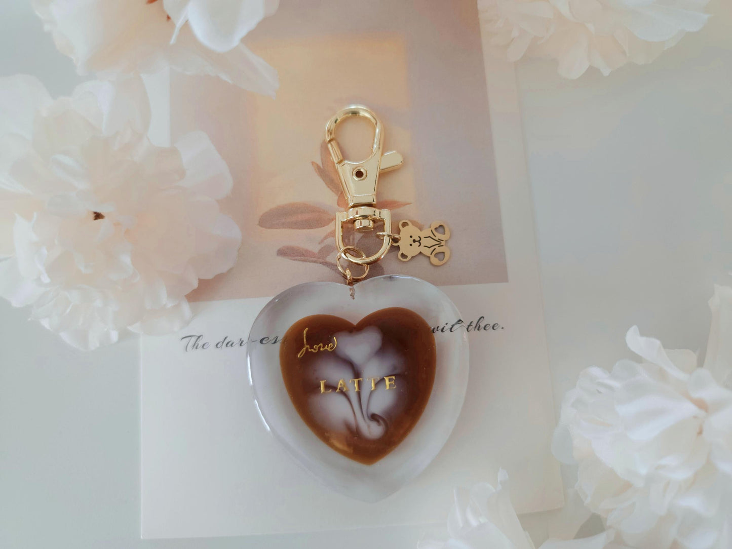 Café Time Keychain ♥ Latte ♥