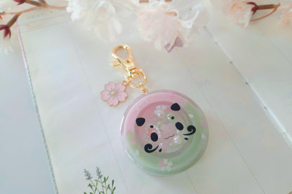 Spring Flower Shaker Keychain