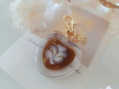 Café Time Keychain ♥ Latte ♥