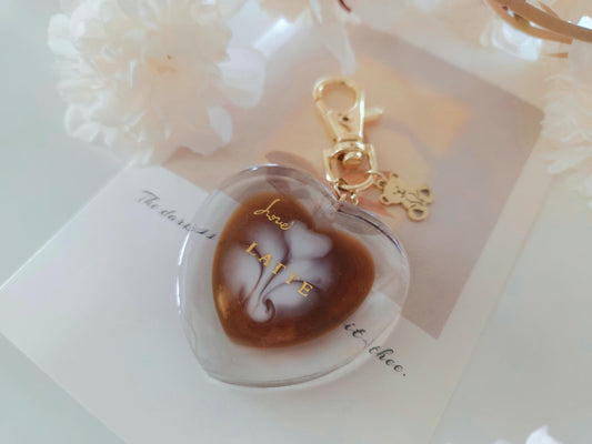 Café Time Keychain ♥ Latte ♥