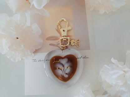 Café Time Keychain ♥ Latte ♥