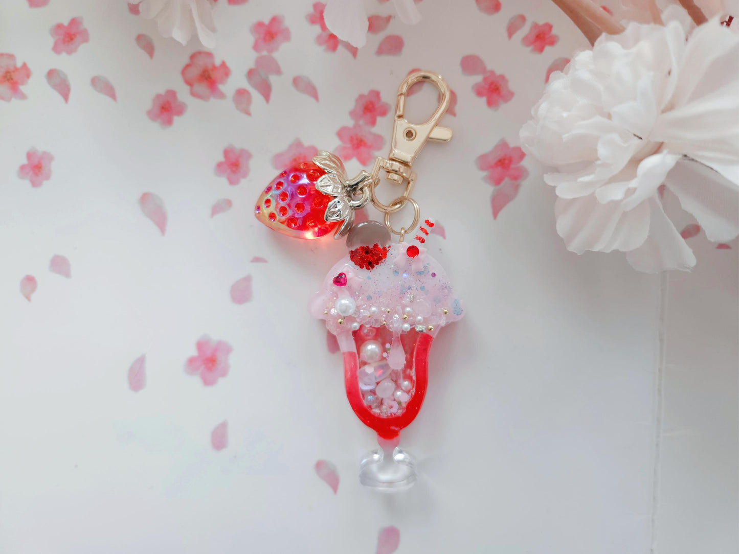 Strawberry Parfait Shaker