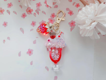 Strawberry Parfait Shaker