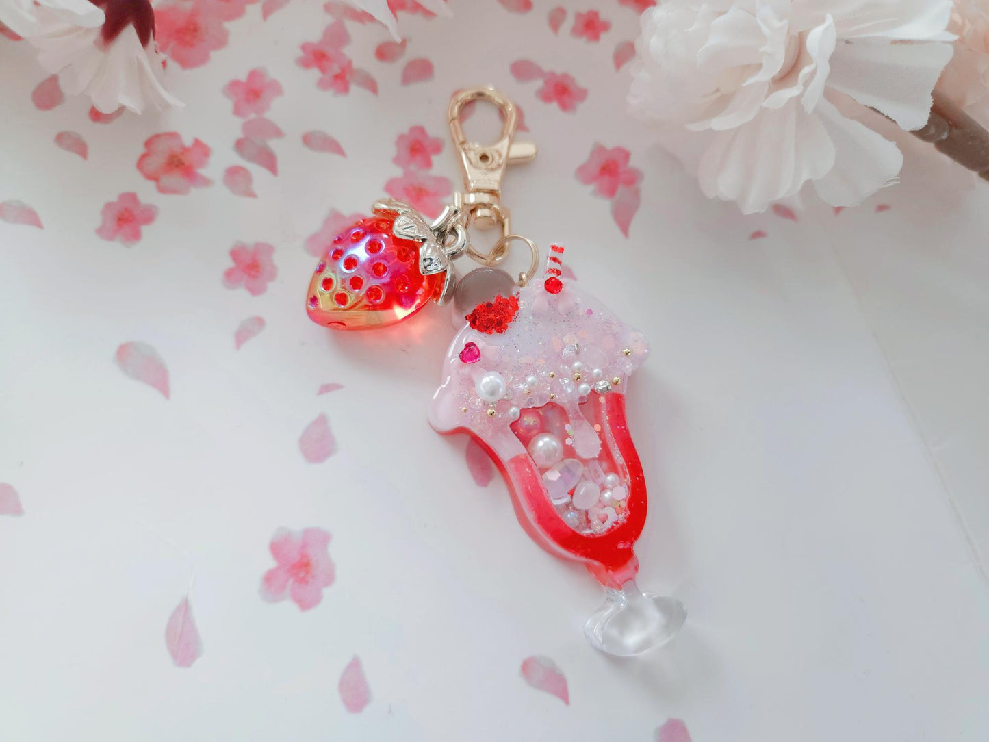 Strawberry Parfait Shaker