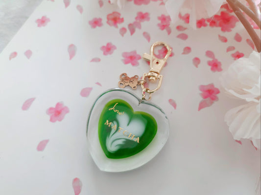 Café Time Keychain ♥ Matcha ♥