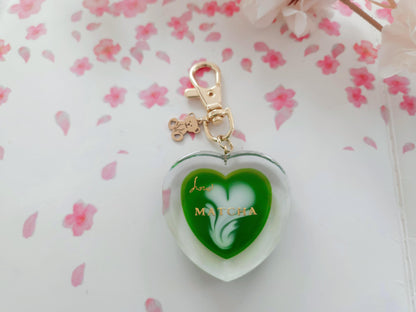 Café Time Keychain ♥ Matcha ♥