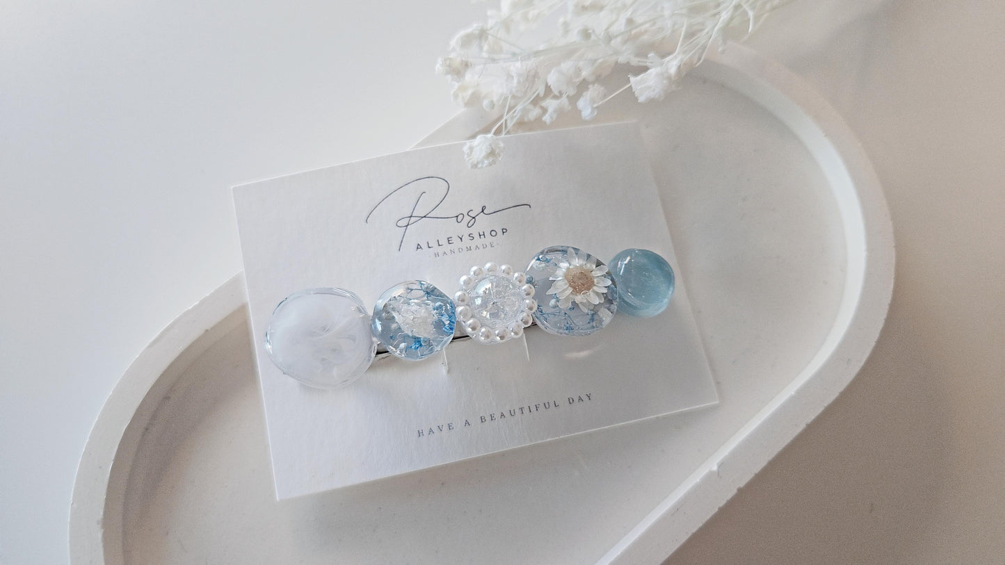 Dried Flower Hair Clip