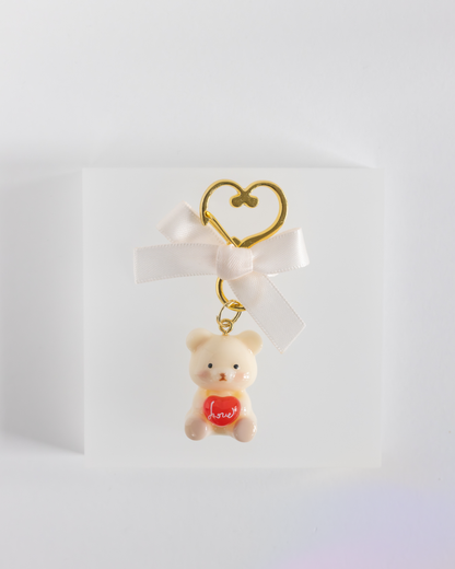 Mini Teddy Bear Keychain