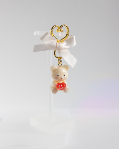 Mini Teddy Bear Keychain
