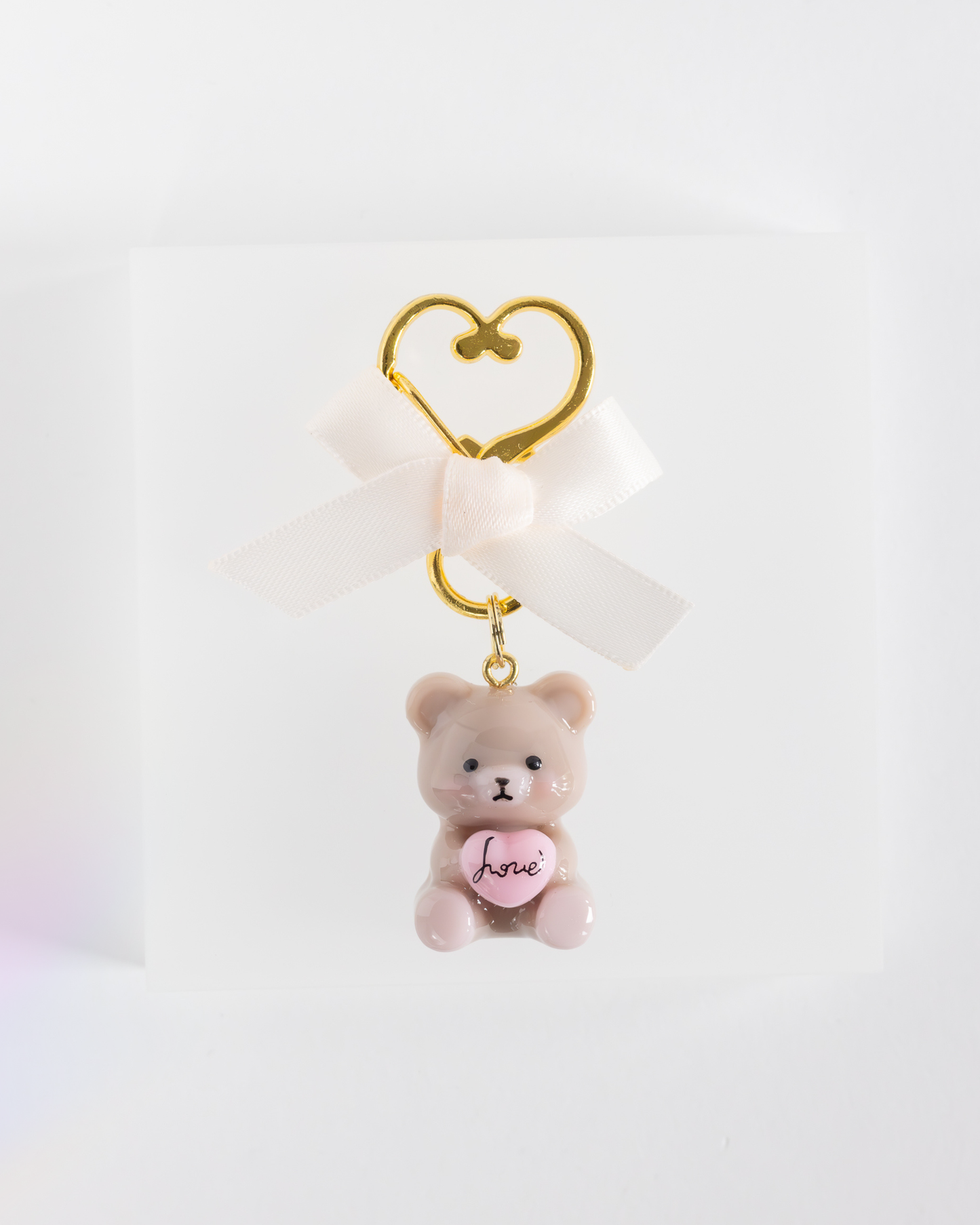 Mini Teddy Bear Keychain
