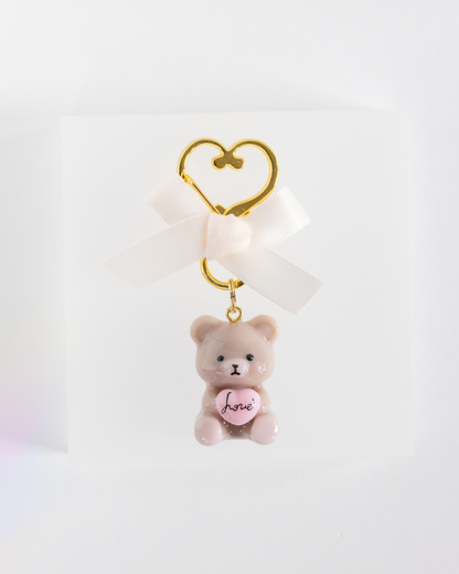 Mini Teddy Bear Keychain