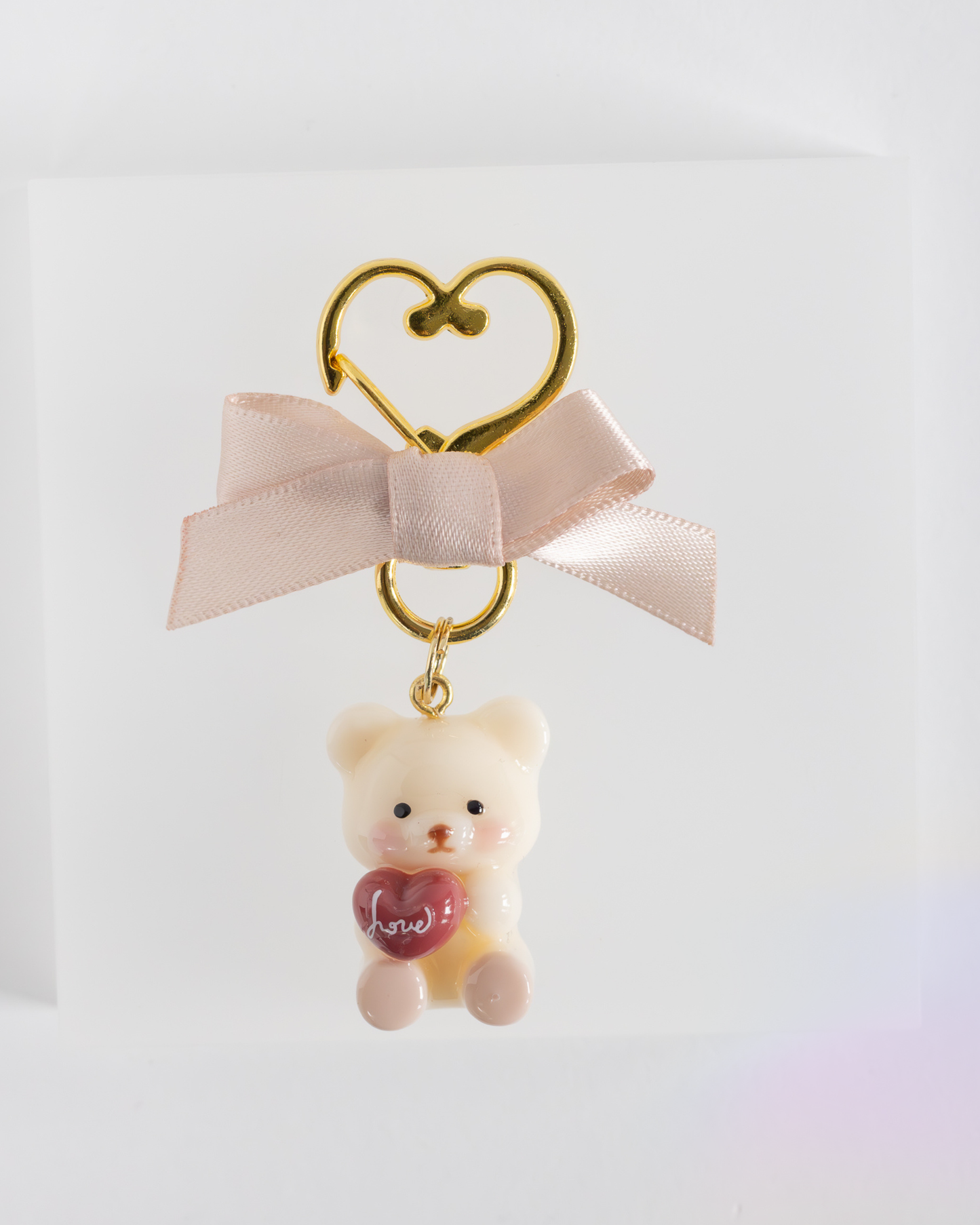 Mini Teddy Bear Keychain