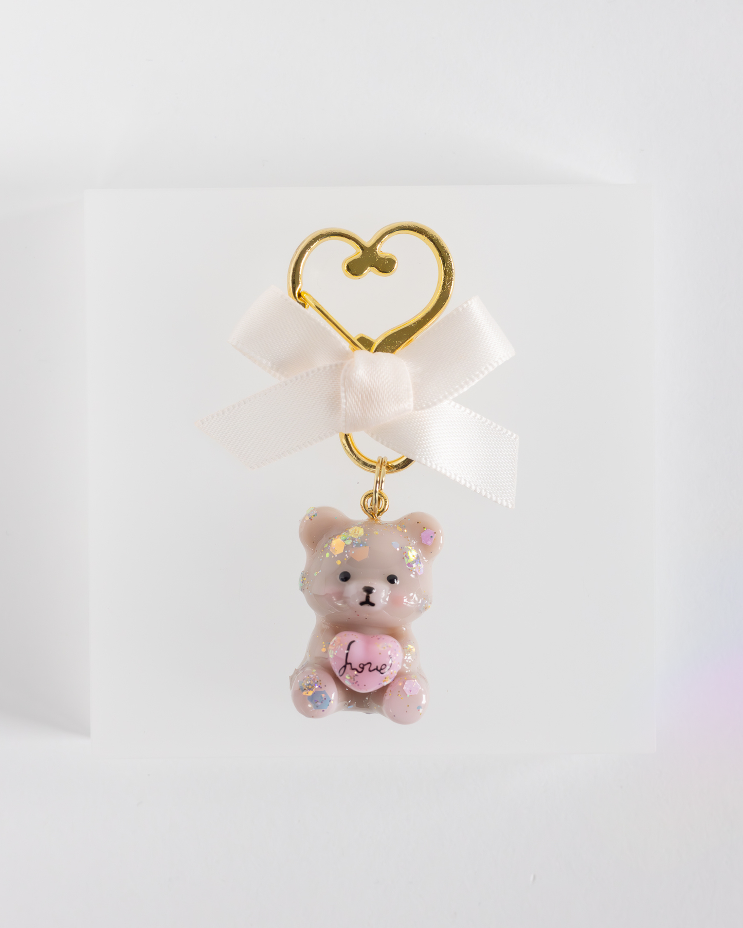 Mini Teddy Bear Keychain
