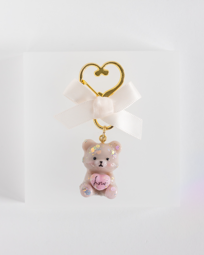 Mini Teddy Bear Keychain