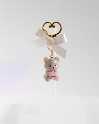 Mini Teddy Bear Keychain